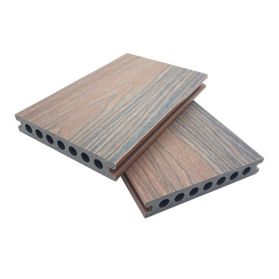 พื้นระเบียงคอมโพสิต Triple WPC Co Extrusion Engineered Floor 21x145mm