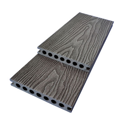 1x6 Patio Composite Decking WPC ไม้พลาสติกสารหน่วงไฟสำหรับโป๊ะ