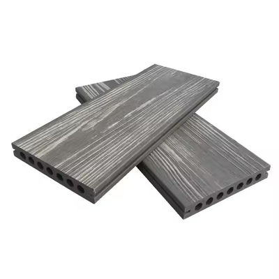 OEM / OEM กันลื่นป้องกันรอยขีดข่วน WPC ระเบียงกลางแจ้ง Co-extrusion กันน้ำคอมโพสิต WPC Decking