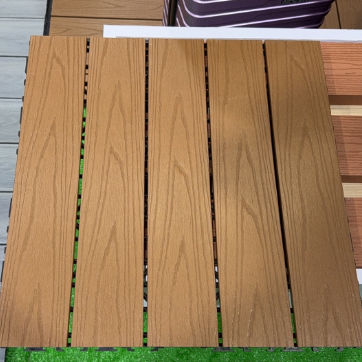 พื้น WPC ซีรีส์หรูหรา 500x500: งานฝีมือกำหนดความเป็นเลิศ