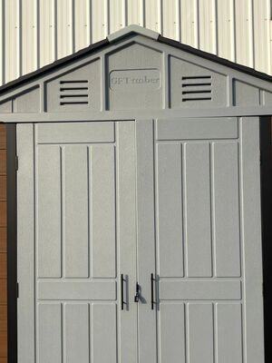 บ้านสำเร็จรูปสวนกลางแจ้งเคลื่อนที่ - ห้องเก็บของอเนกประสงค์ที่ทนทาน