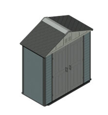 โลหะกันน้ำเครื่องมือ Storage Shed Backyard เครื่องมือ House Outdoor Storage Garden WPC Shed