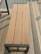 ชุดเฟอร์นิเจอร์สวนยอดนิยม - โต๊ะ WPC เชิงพาณิชย์กลางแจ้งพร้อมม้านั่ง