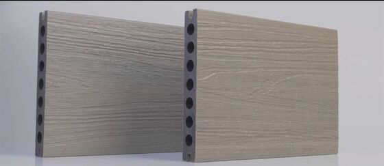 พื้นกันน้ำกลางแจ้ง Co-Extrusion WPC พื้นไม้พลาสติกคอมโพสิต