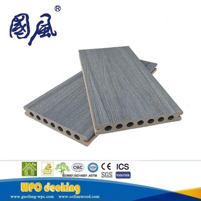 ราคาโรงงานรุ่นใหม่ Double Color Co-Extrusion วัสดุคอมโพสิตไม้ - พลาสติก WPC Decking