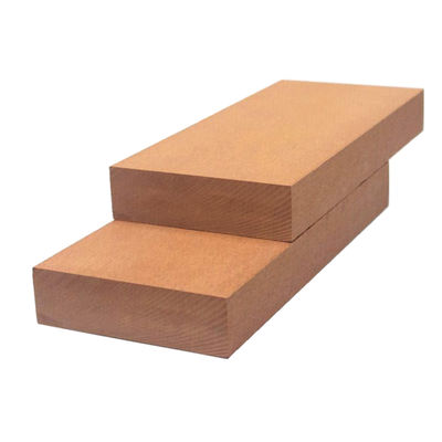 ไม้พลาสติกคอมโพสิต WPC Decking Co ที่ได้รับการรับรองมาตรฐาน ISO พื้นผิวลายไม้อัด